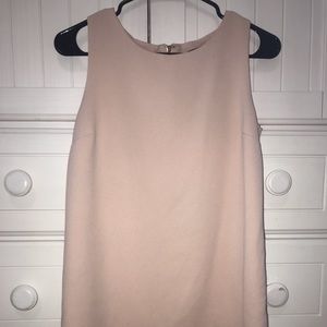 light pink shift dress